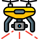 Drone/UAV/Flying Icon